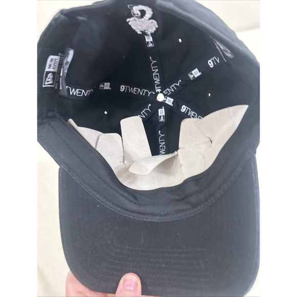 New Era 9TWENTY Adjustable Sting WWE Black Baseball Hat Wrestling - Picture 6 of 8